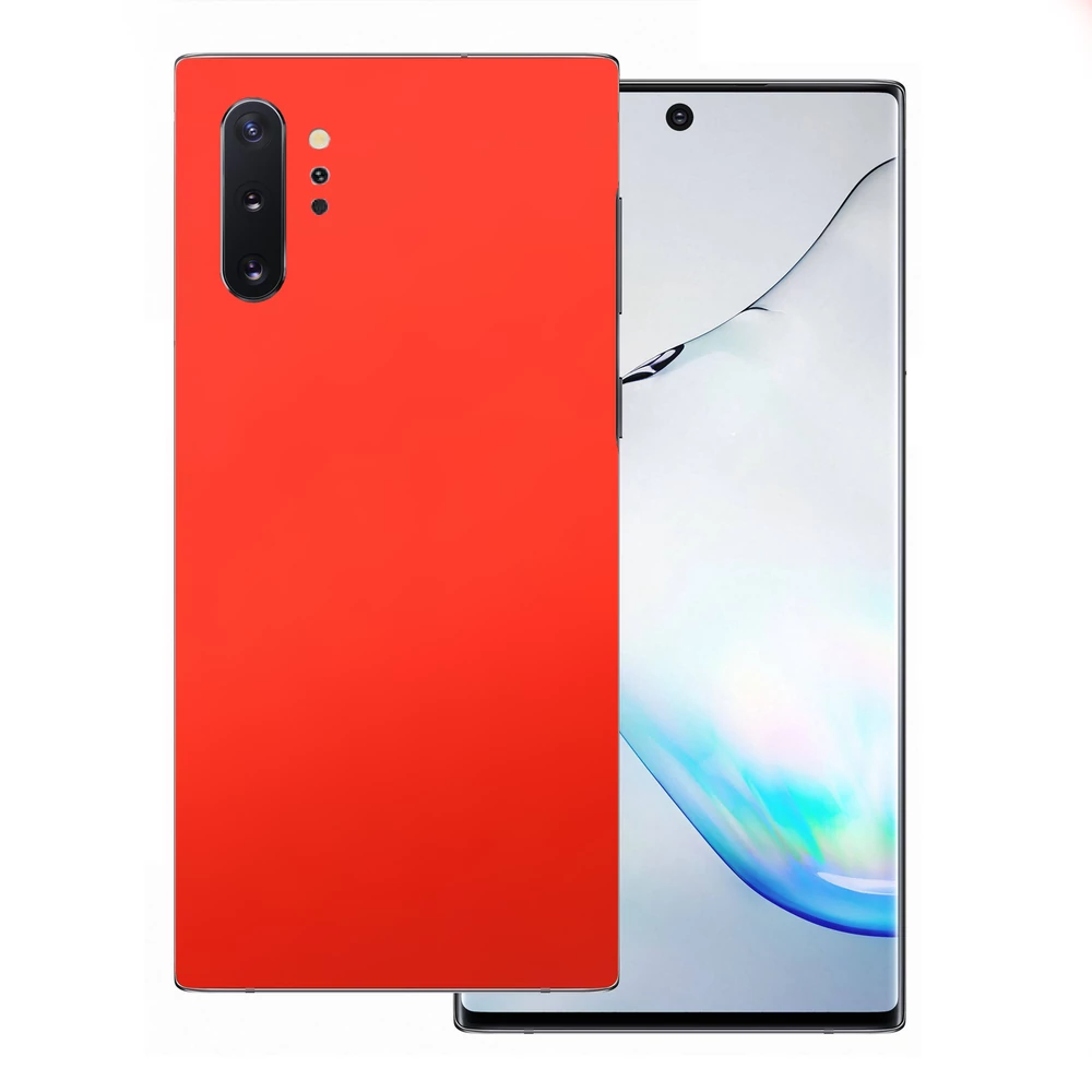 Samsung Galaxy Note 10 Plus - Matt mandarin hátlap fólia