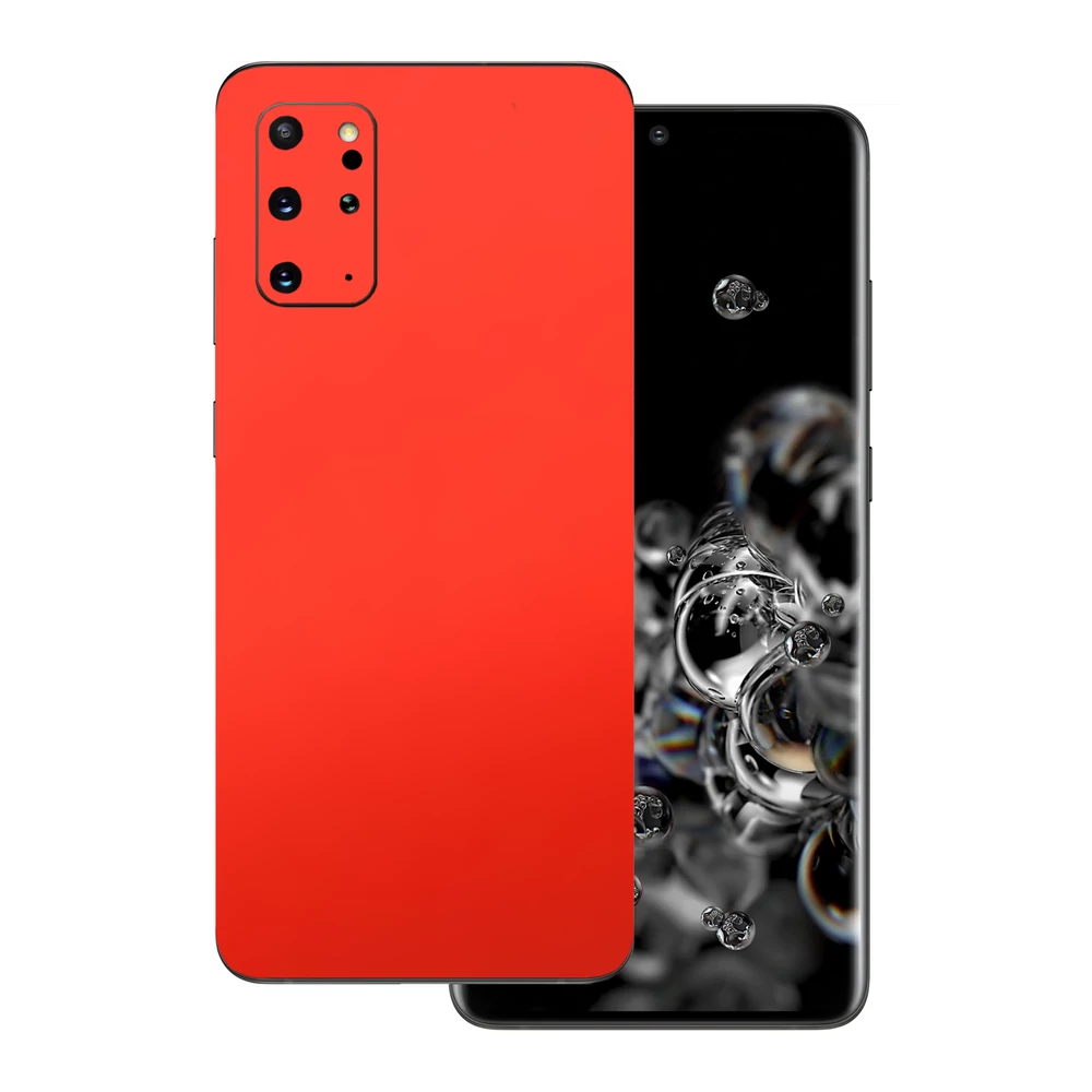 Samsung Galaxy S20 Plus - Matt mandarin hátlap fólia