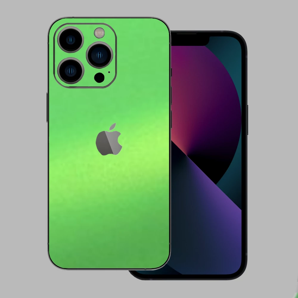 iPhone 13 Pro Max - Matt metál lime hátlap fólia