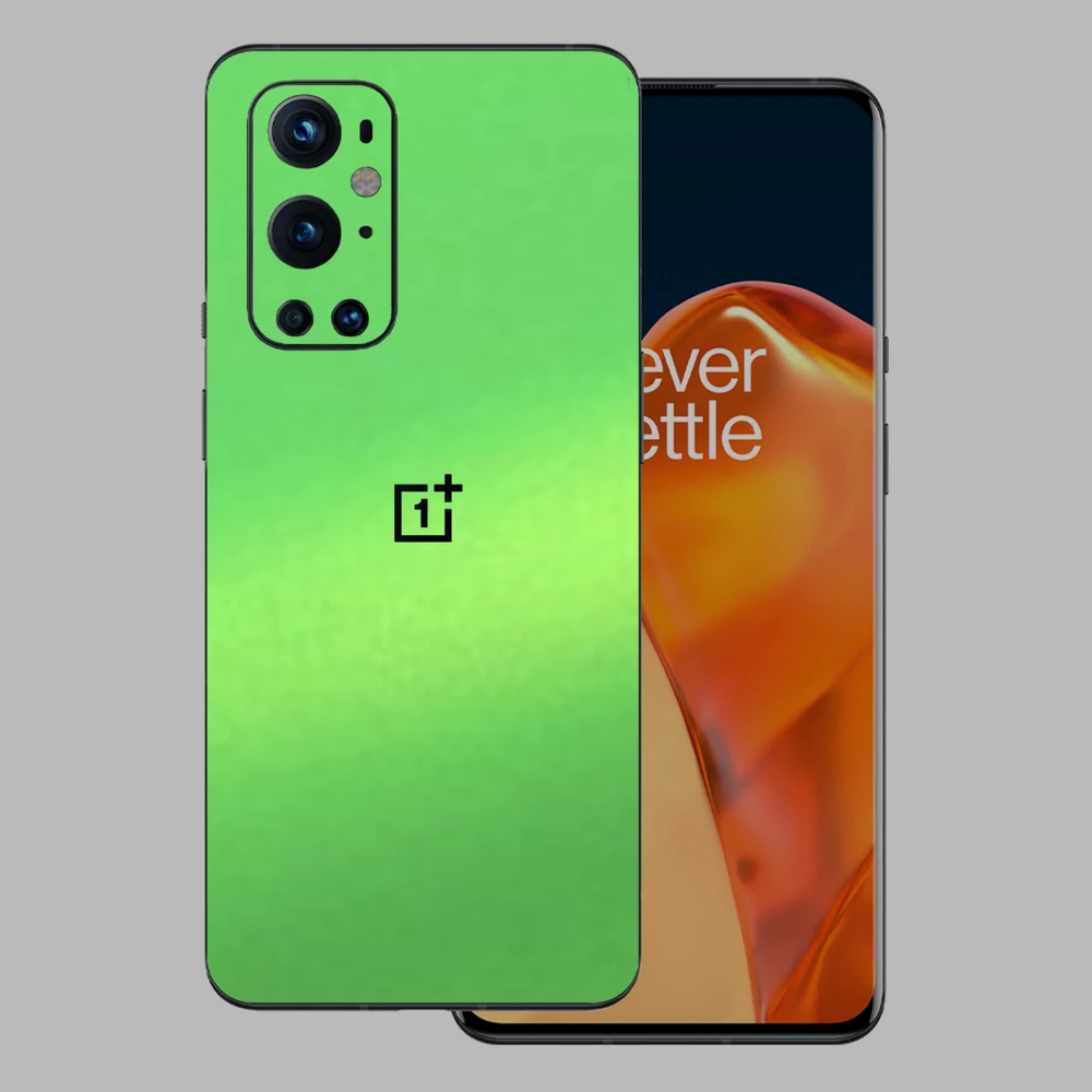 OnePlus 9 Pro - Matt metál lime hátlap fólia
