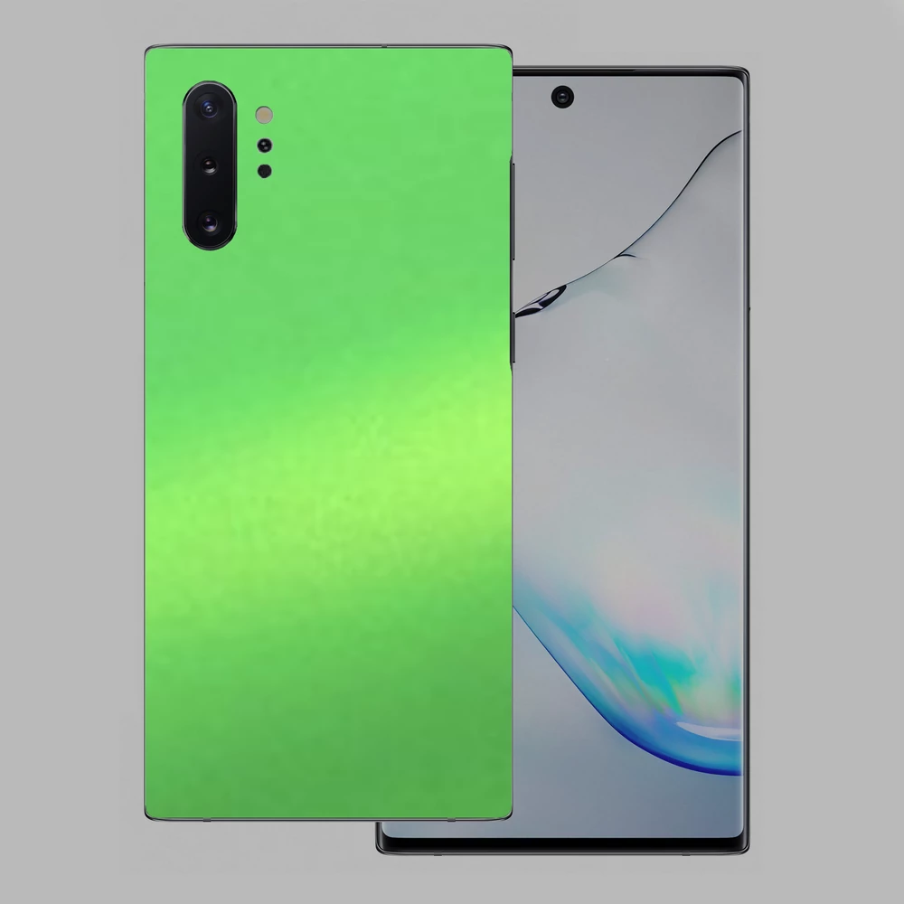 Samsung Galaxy Note 10 Plus - Matt metál lime hátlap fólia