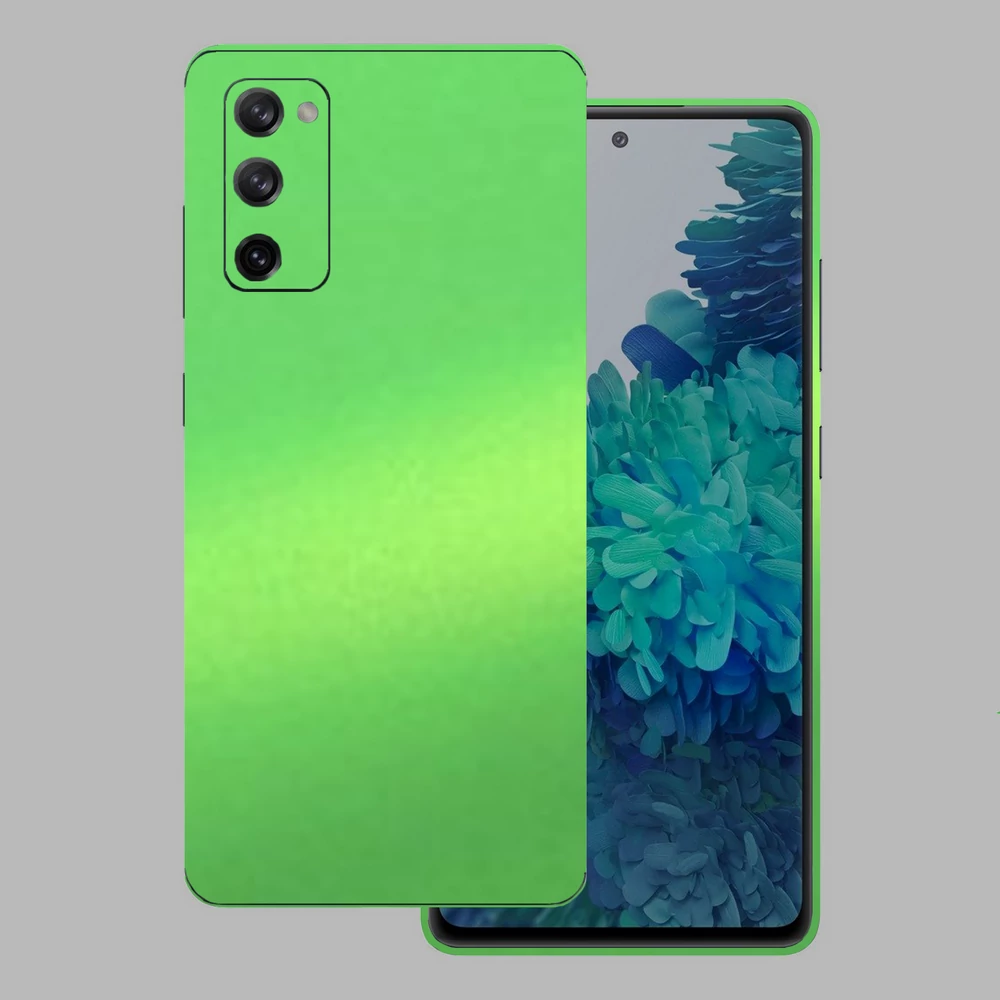 Samsung Galaxy S20 FE - Matt metál lime hátlap fólia