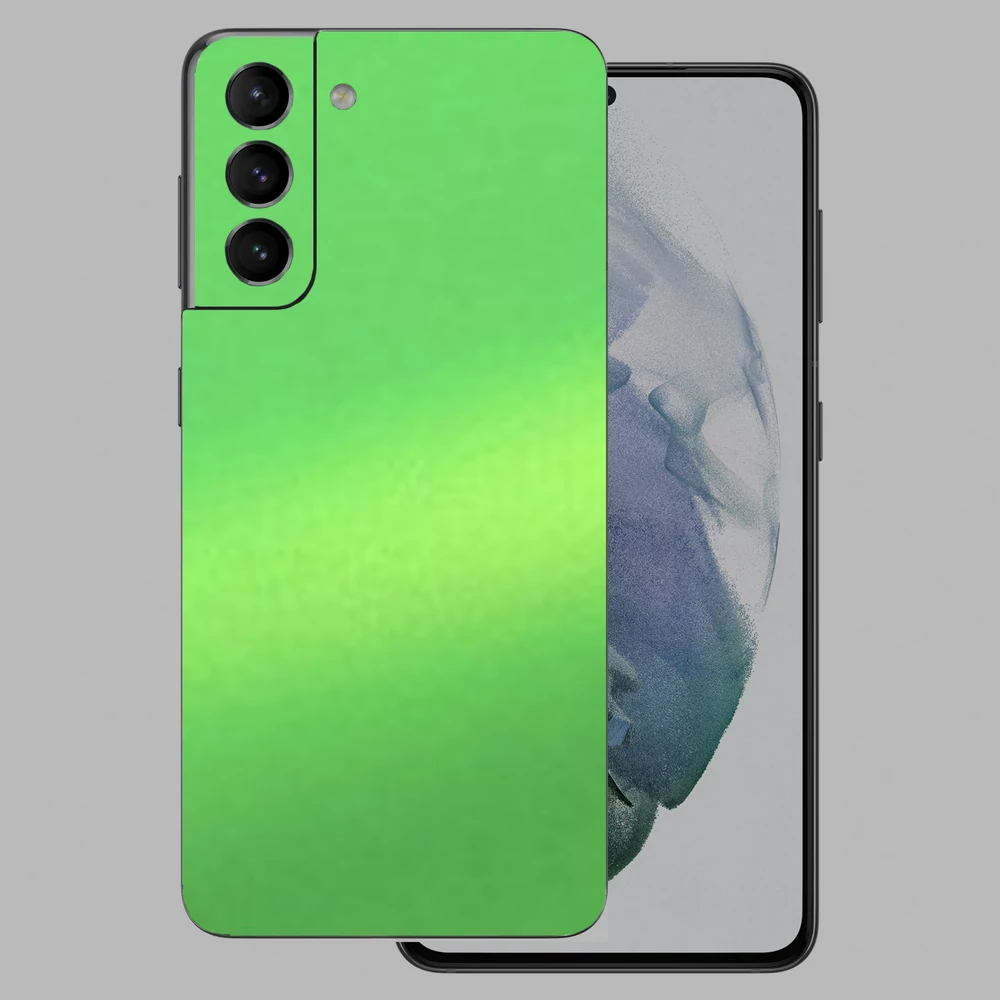 Samsung Galaxy S21 Plus - Matt metál lime hátlap fólia