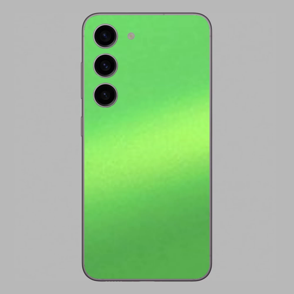 Samsung Galaxy S23 Plus - Matt metál lime hátlap fólia
