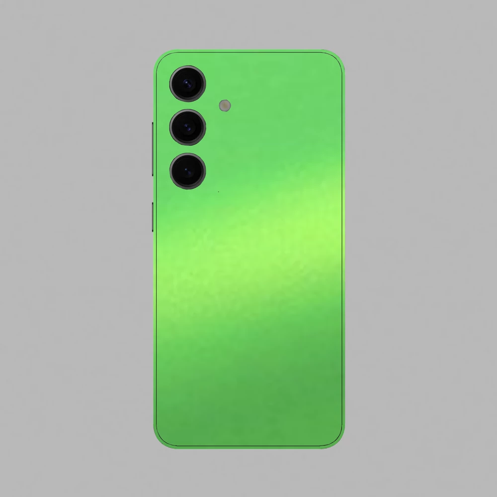 Samsung Galaxy S24 Plus - Matt metál lime hátlap fólia