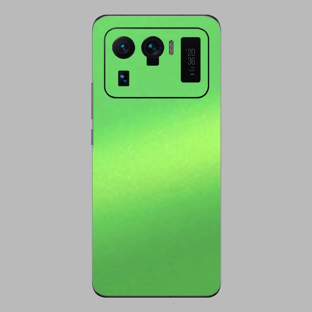 Xiaomi Mi 11 Ultra - Matt metál lime hátlap fólia