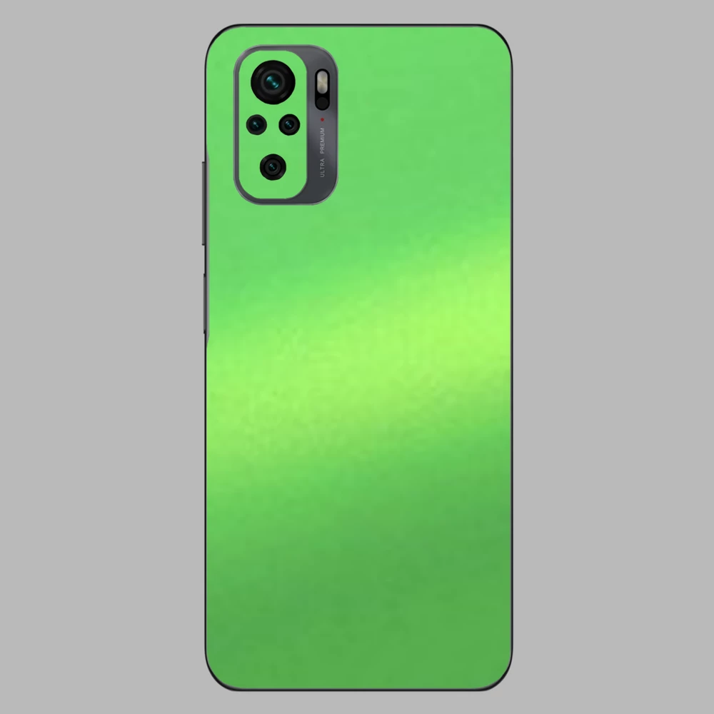Xiaomi Redmi Note 10 - Matt metál lime hátlap fólia