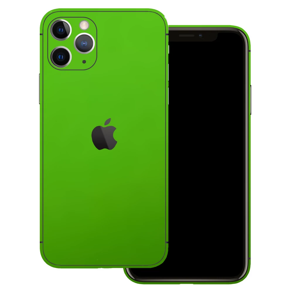 iPhone 11 Pro - Matt zöld alma hátlap fólia