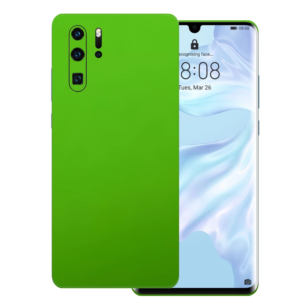Huawei P30 Pro - Matt zöld alma hátlap fólia