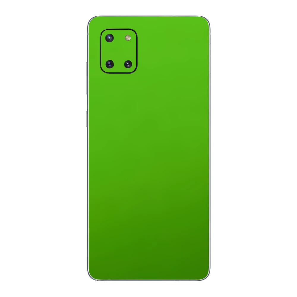Samsung Galaxy Note 10 Lite - Matt zöld alma hátlap fólia