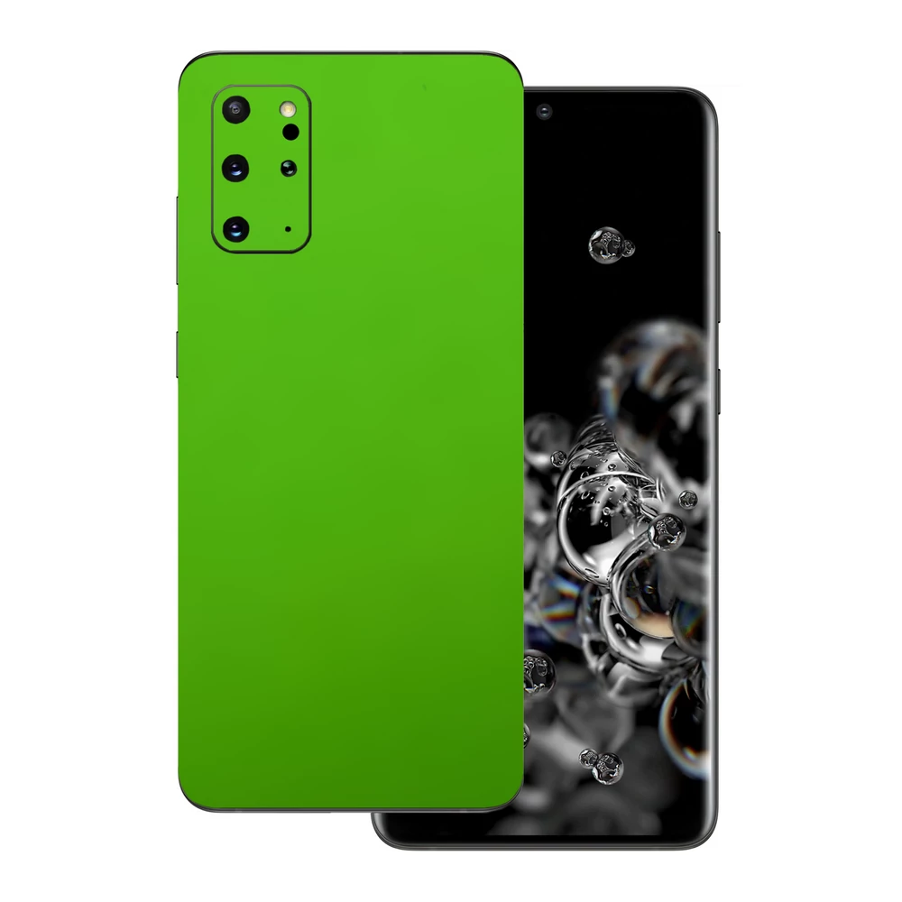 Samsung Galaxy S20 Plus - Matt zöld alma hátlap fólia