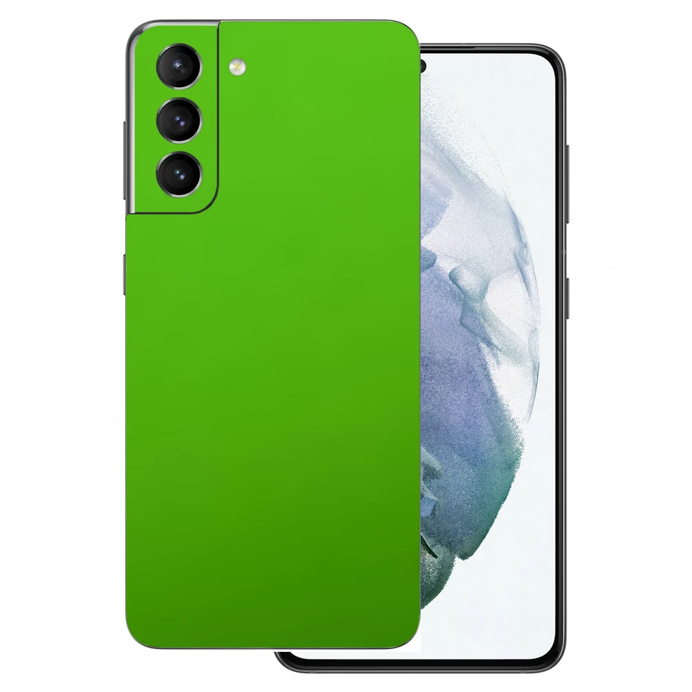 Samsung Galaxy S21 Plus - Matt zöld alma hátlap fólia