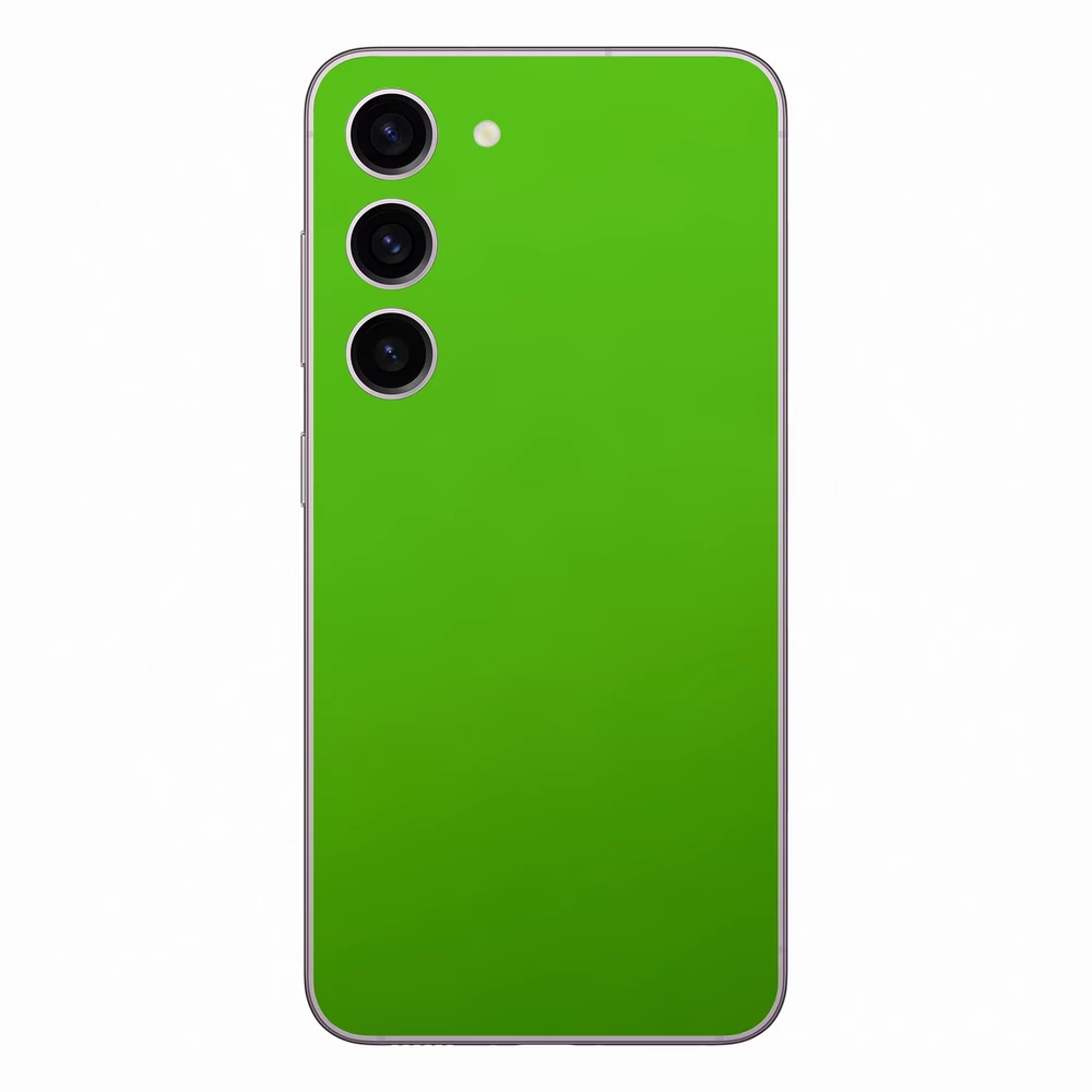 Samsung Galaxy S23 - Matt zöld alma hátlap fólia