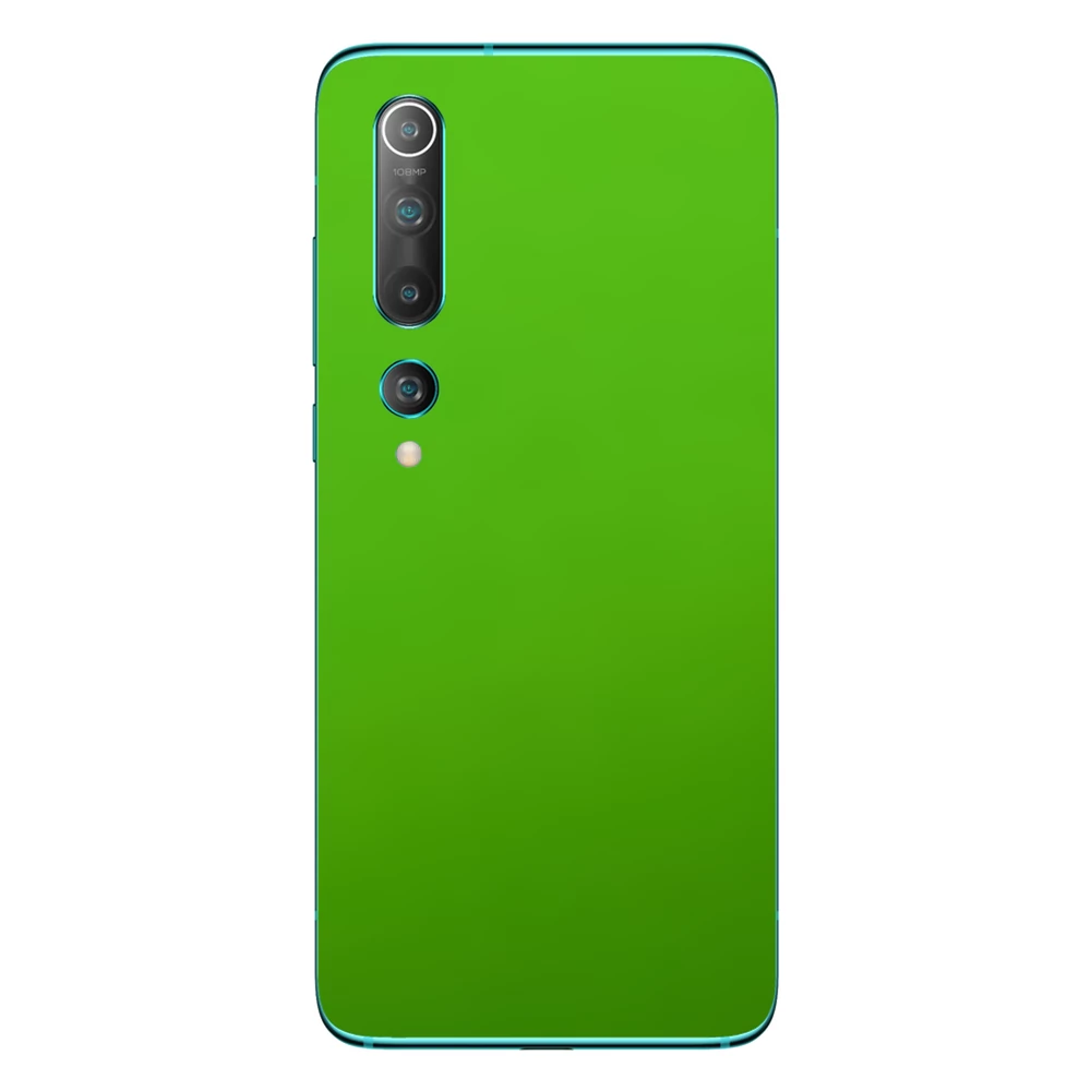 Xiaomi Mi 10 - Matt zöld alma hátlap fólia