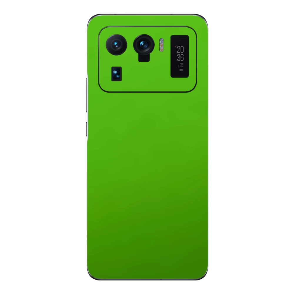 Xiaomi Mi 11 Ultra - Matt zöld alma hátlap fólia