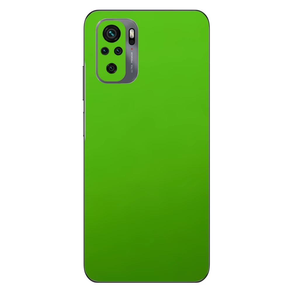 Xiaomi Redmi Note 10 - Matt zöld alma hátlap fólia