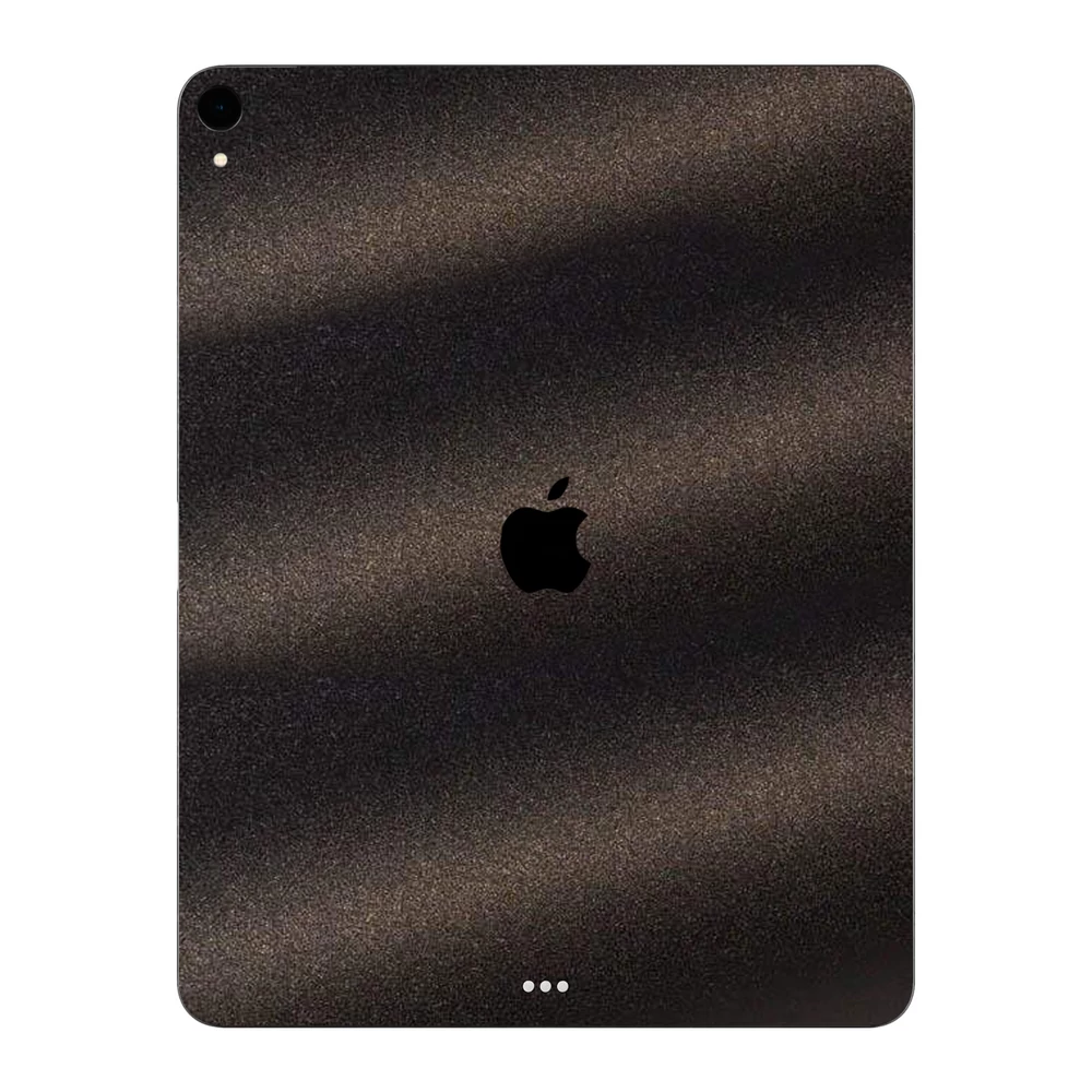 iPad Pro 12.9" ( 2018 - 2019, gen 3 ) - Szemcsés matt fekete hátlap fólia