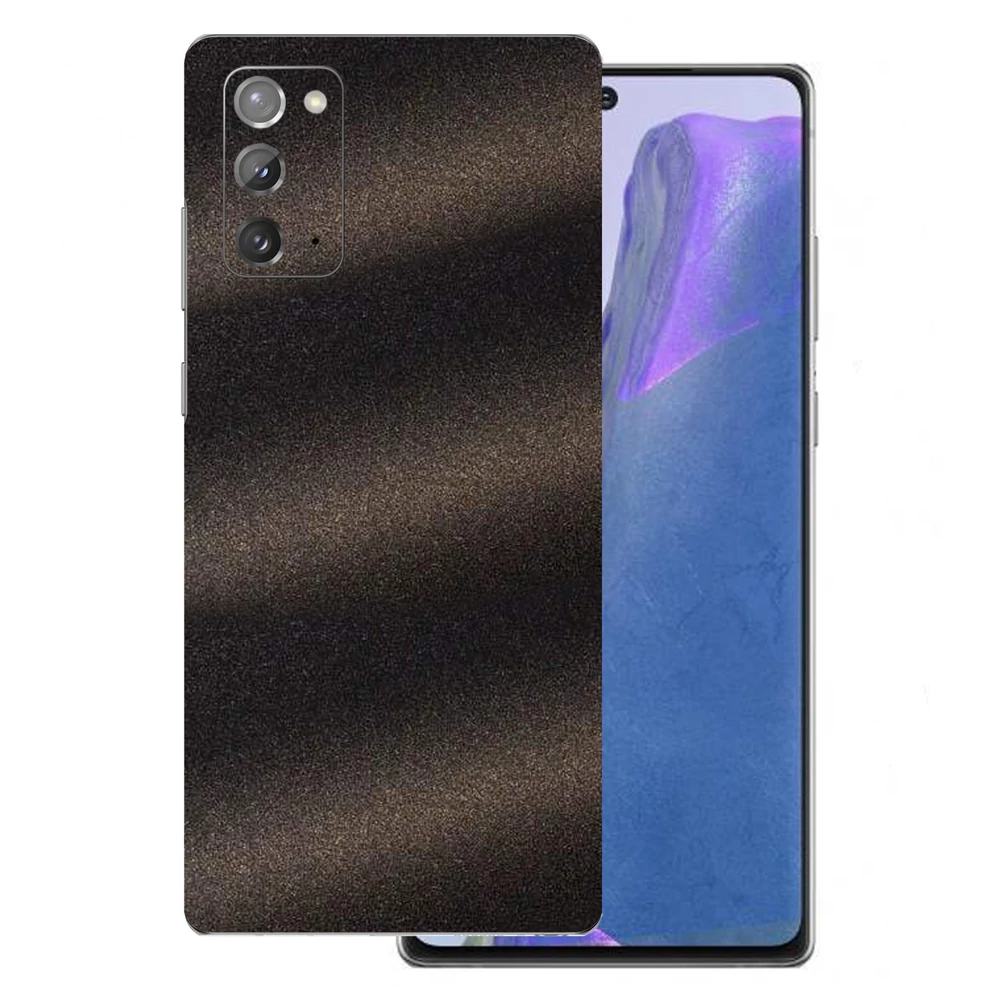 Samsung Galaxy Note 20 - Szemcsés matt fekete hátlap fólia