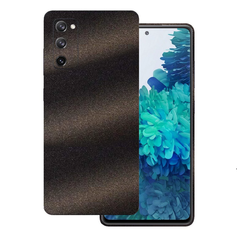 Samsung Galaxy S20 FE - Szemcsés matt fekete hátlap fólia