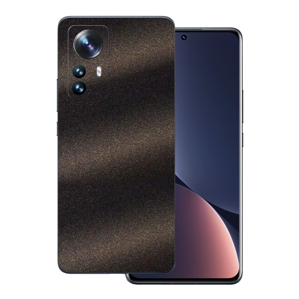 Xiaomi 12 - Szemcsés matt fekete hátlap fólia