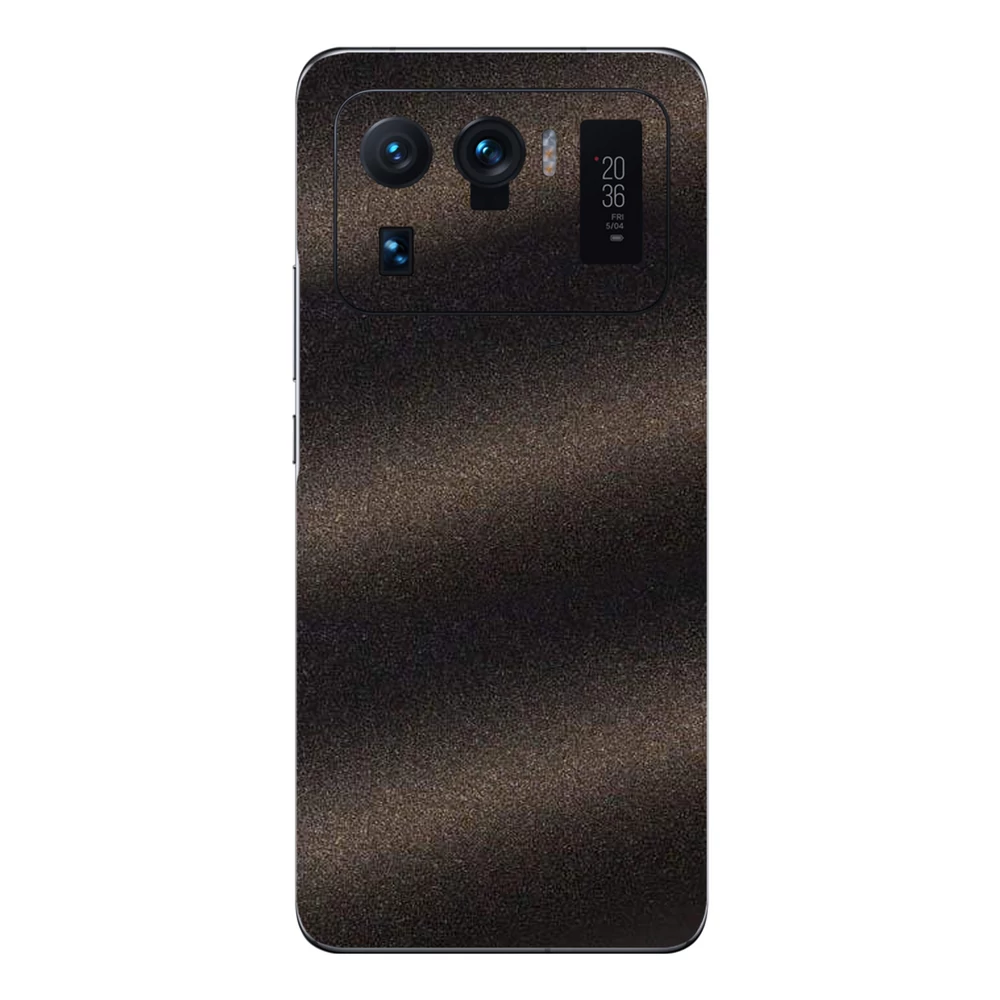 Xiaomi Mi 11 Ultra - Szemcsés matt fekete hátlap fólia