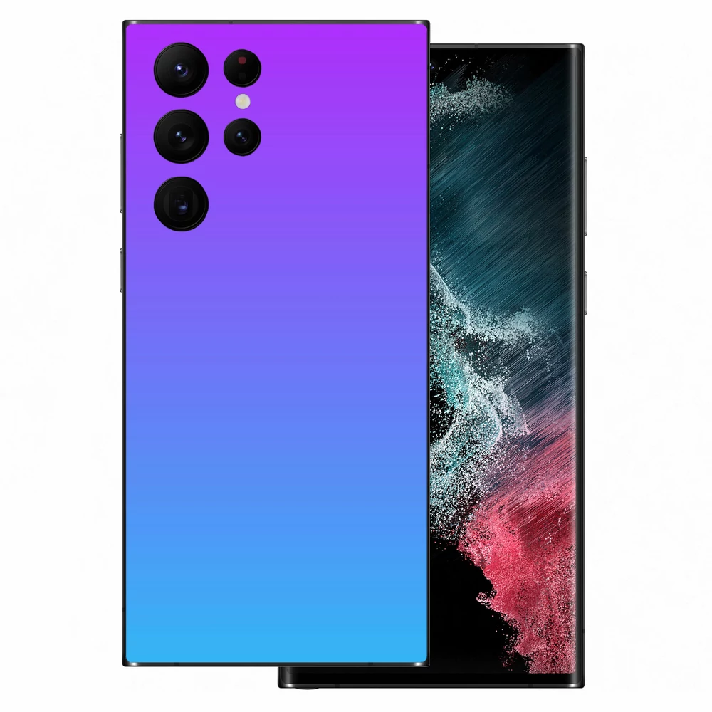 Samsung Galaxy S22 Ultra - Színátmenetes hátlap fólia