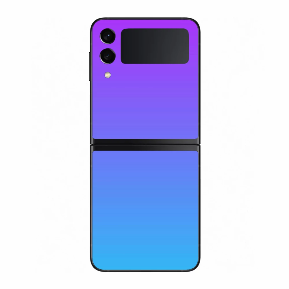 Samsung Galaxy Z Flip 3 - Színátmenetes hátlap fólia