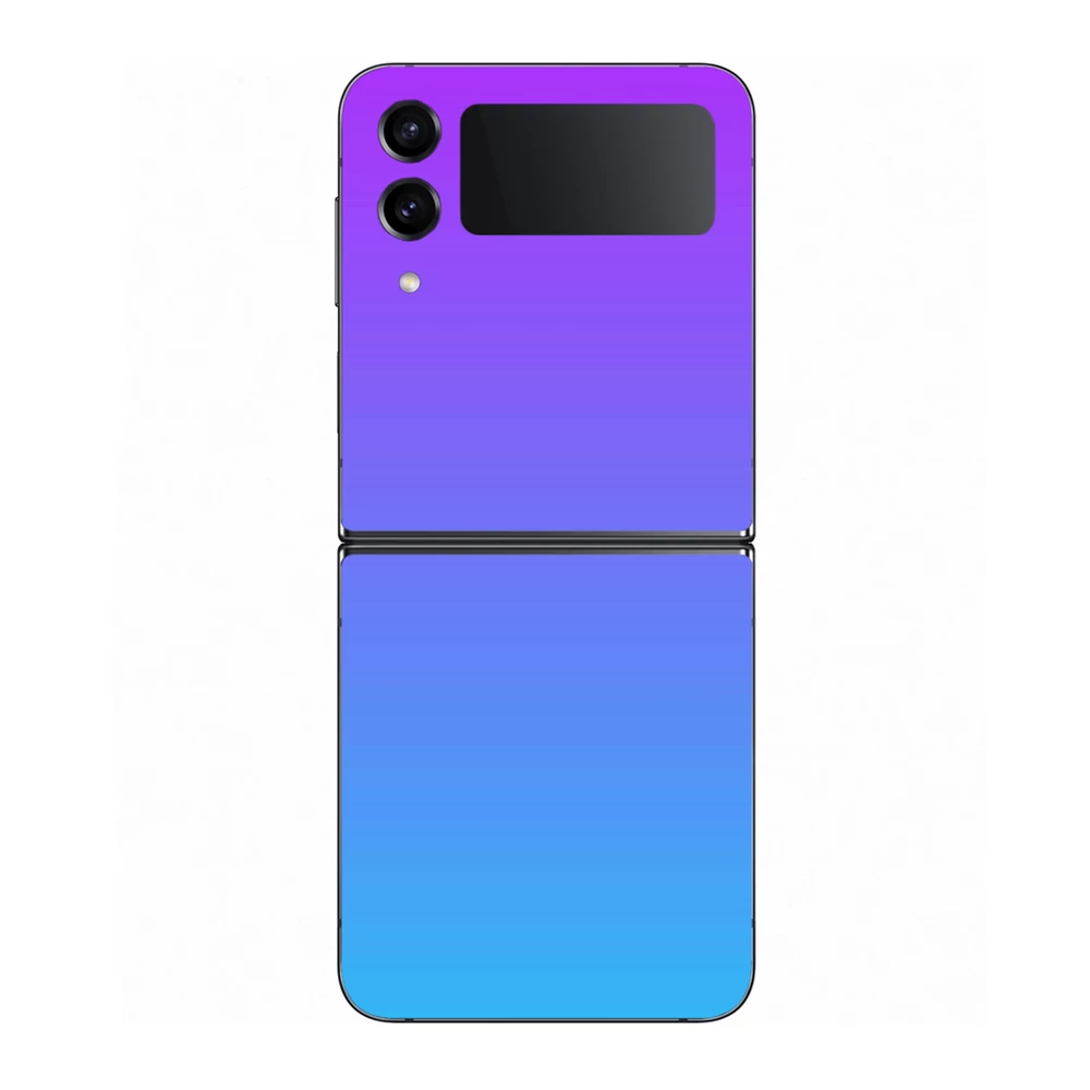 Samsung Galaxy Z Flip 4 - Színátmenetes hátlap fólia
