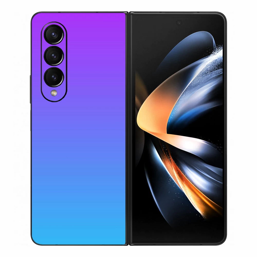 Samsung Galaxy Z Fold 3 - Színátmenetes hátlap fólia
