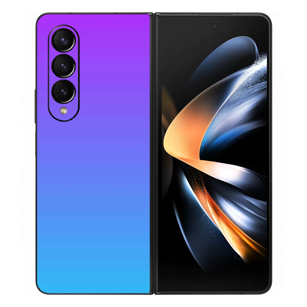 Samsung Galaxy Z Fold 4 - Színátmenetes hátlap fólia