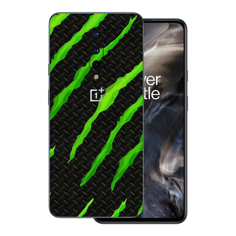 OnePlus 8 - Zöld karmolásos hátlap fólia