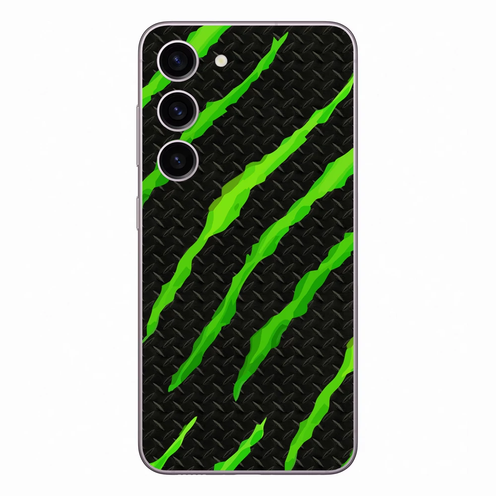 Samsung Galaxy S23 - Zöld karmolásos hátlap fólia