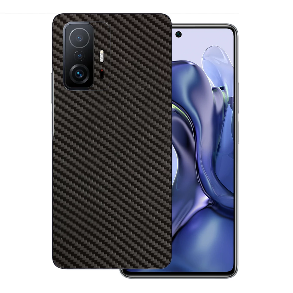 Xiaomi 11T Pro - 3D fekete karbon hátlap fólia