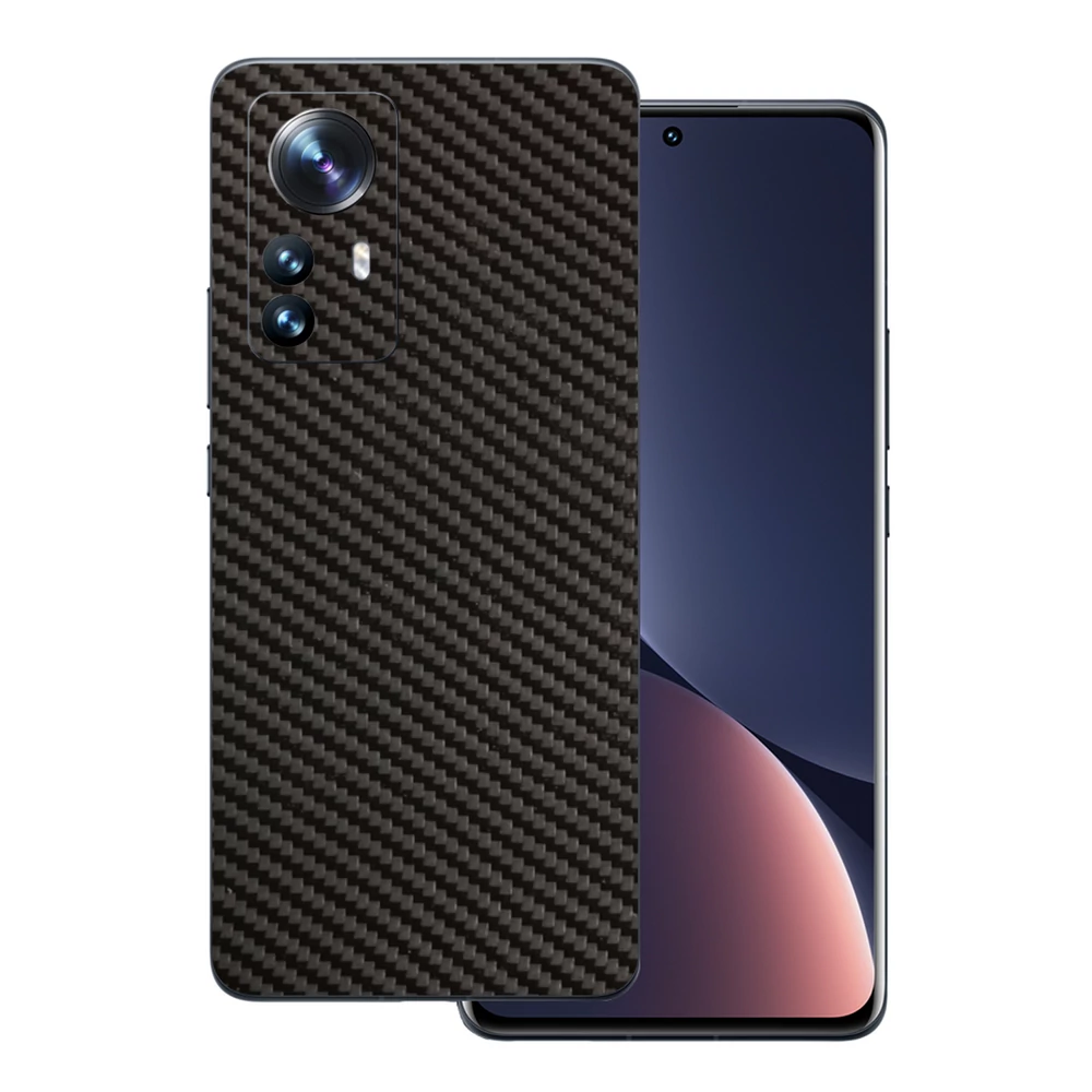 Xiaomi 12 - 3D fekete karbon hátlap fólia