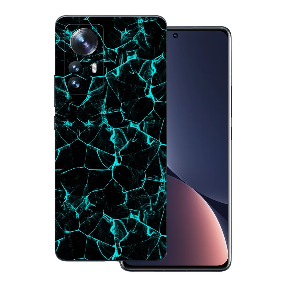 Xiaomi 12 - Kék füstcsíkos hátlap fólia