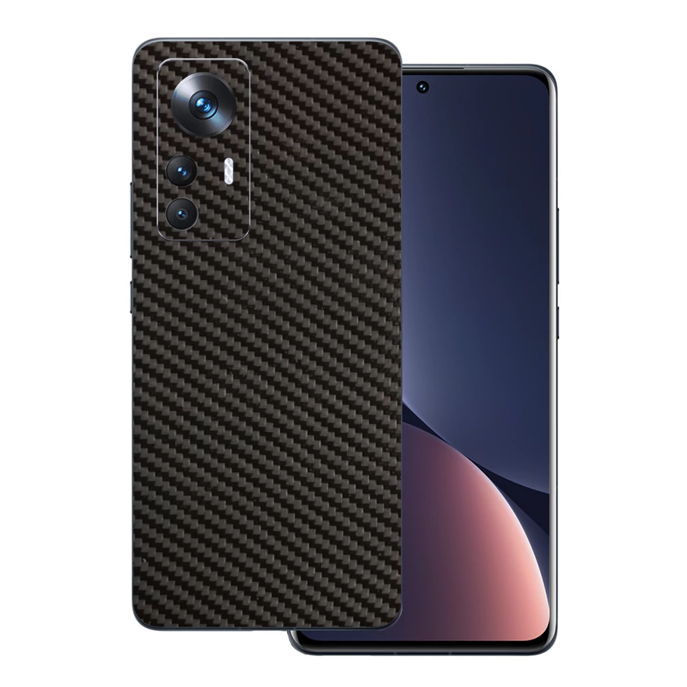 Xiaomi 12 Lite - 3D fekete karbon hátlap fólia