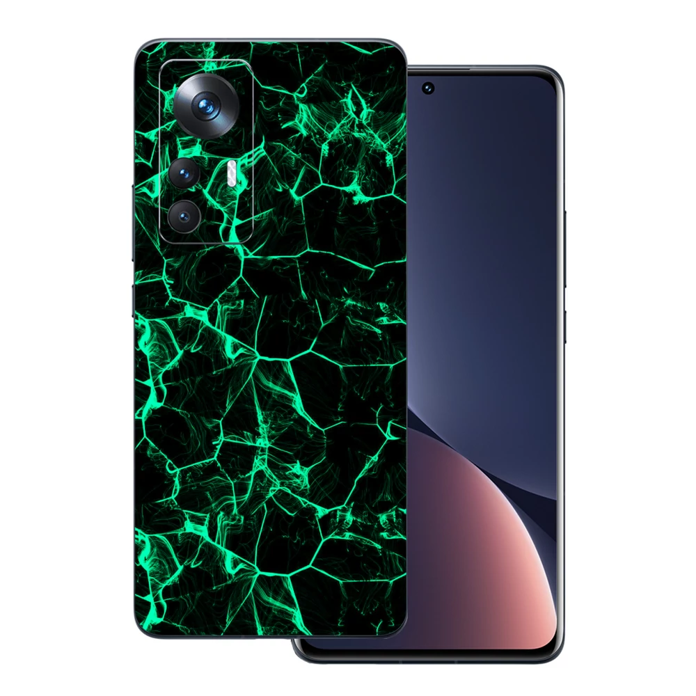 Xiaomi 12 Lite - Zöld füstcsíkos hátlap fólia