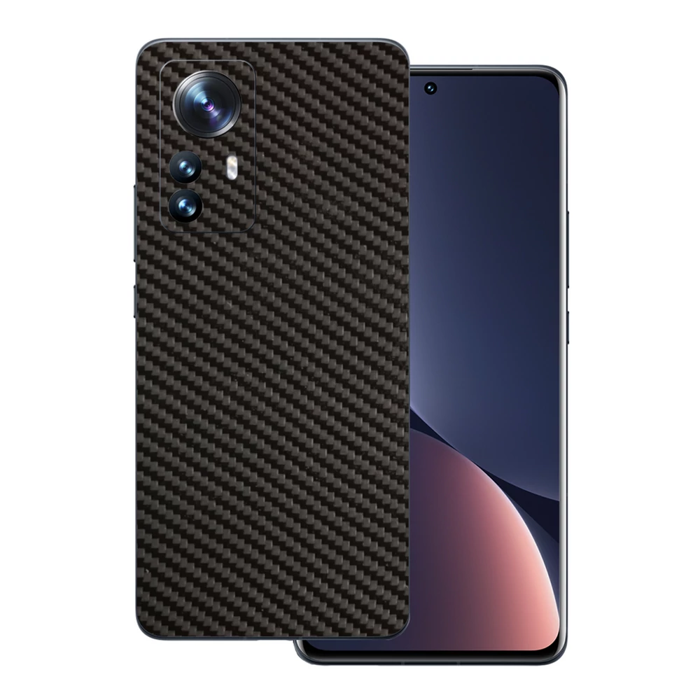 Xiaomi 12 Pro - 3D fekete karbon hátlap fólia