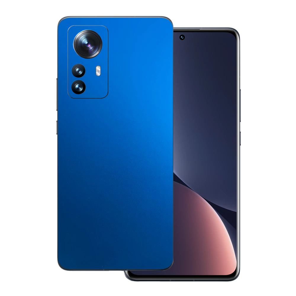 Xiaomi Mi 12T - Matt króm világoskék hátlap fólia