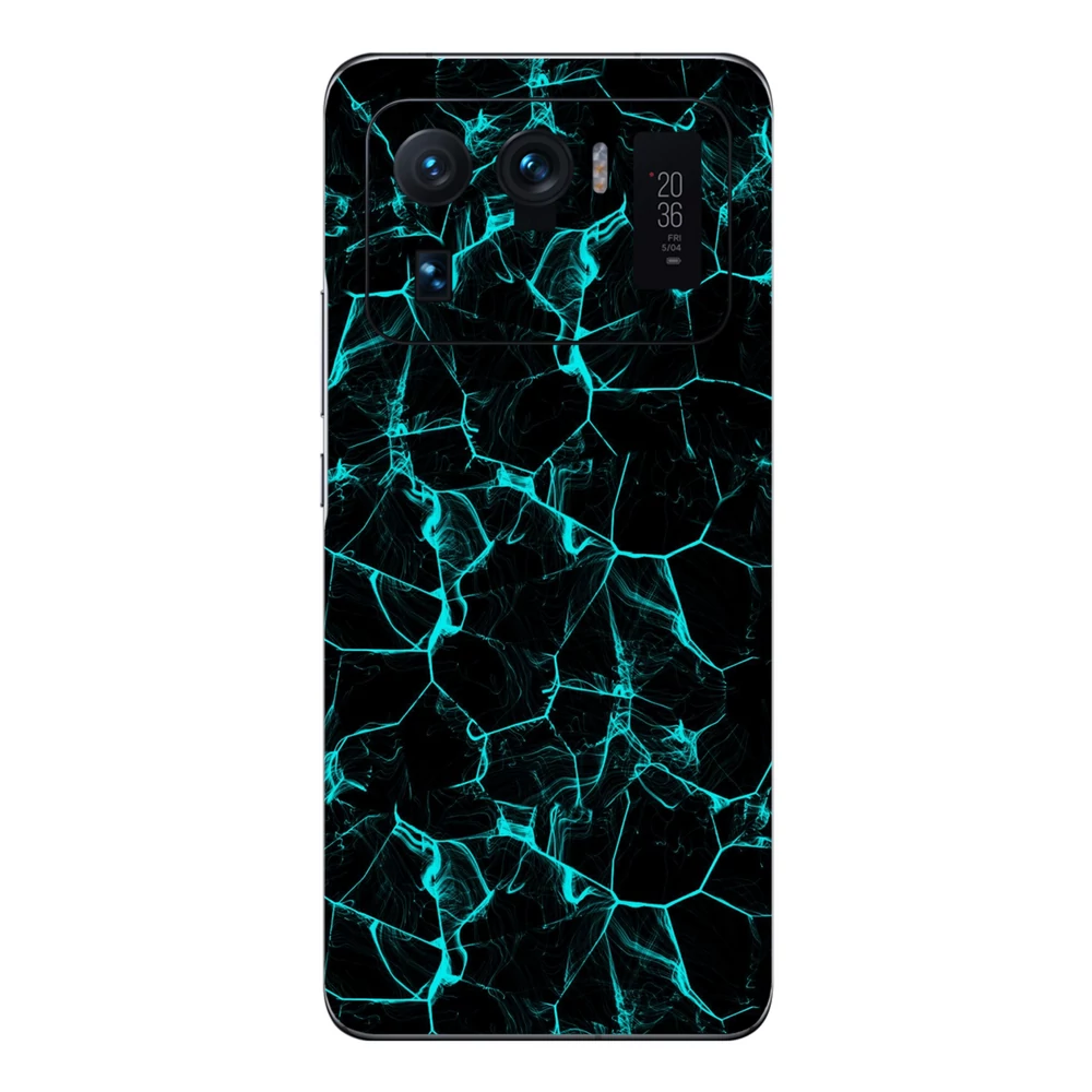 Xiaomi Mi 11 Ultra - Kék füstcsíkos hátlap fólia