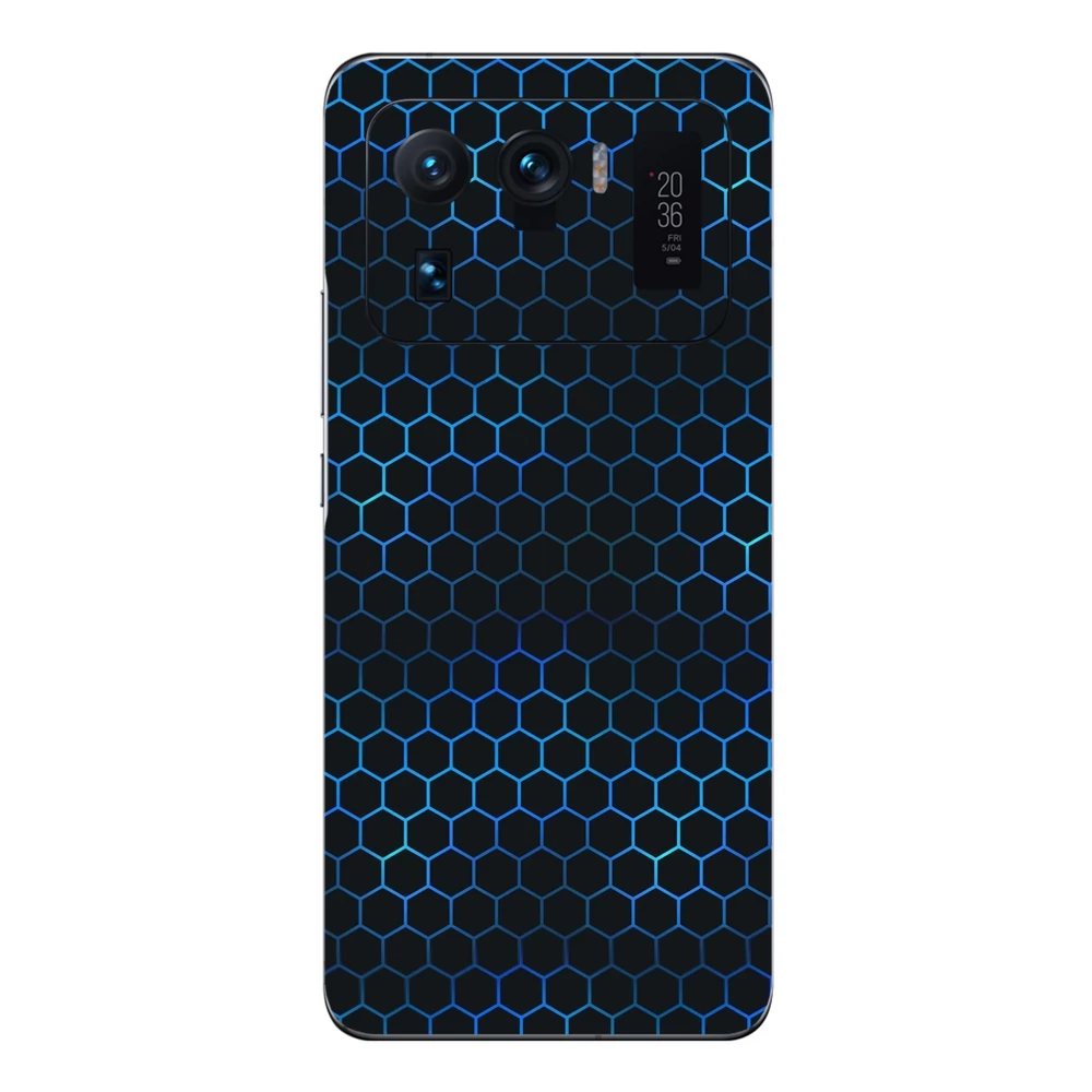 Xiaomi Mi 11 Ultra - Kék méhsejt hátlap fólia