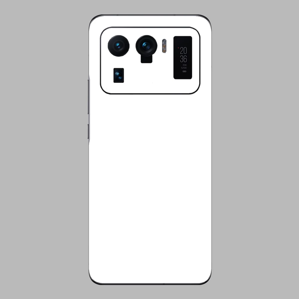 Xiaomi Mi 11 Ultra - Matt fehér hátlap fólia