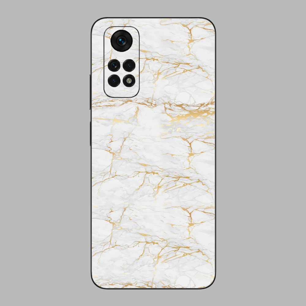 Xiaomi Redmi Note 11 - Arany márvány mintás hátlap fólia