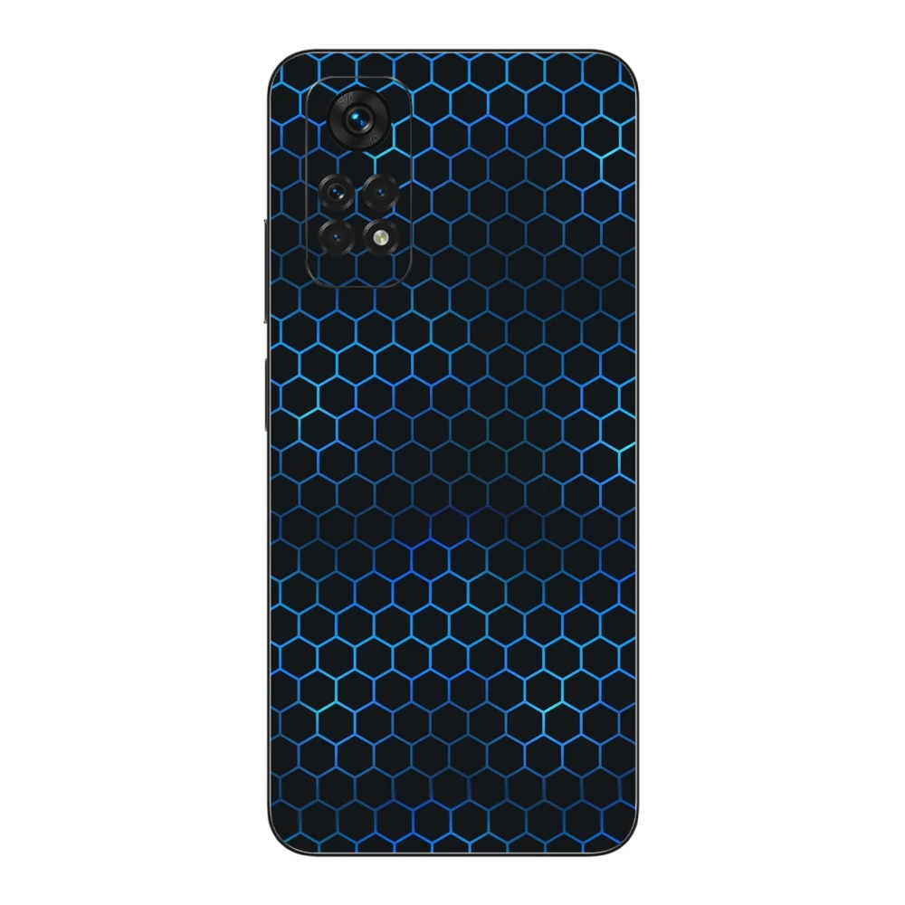 Xiaomi Redmi Note 11 - Kék méhsejt hátlap fólia