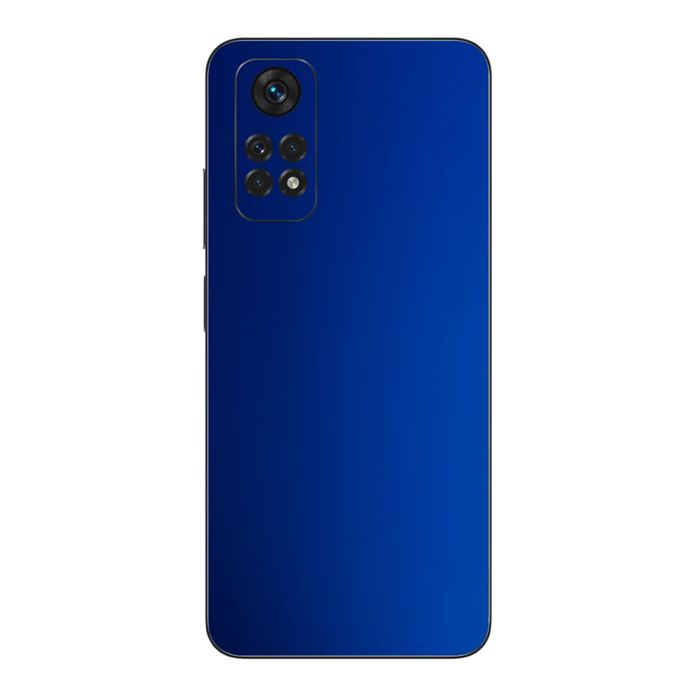 Xiaomi Redmi Note 11 - Matt króm sötétkék hátlap fólia
