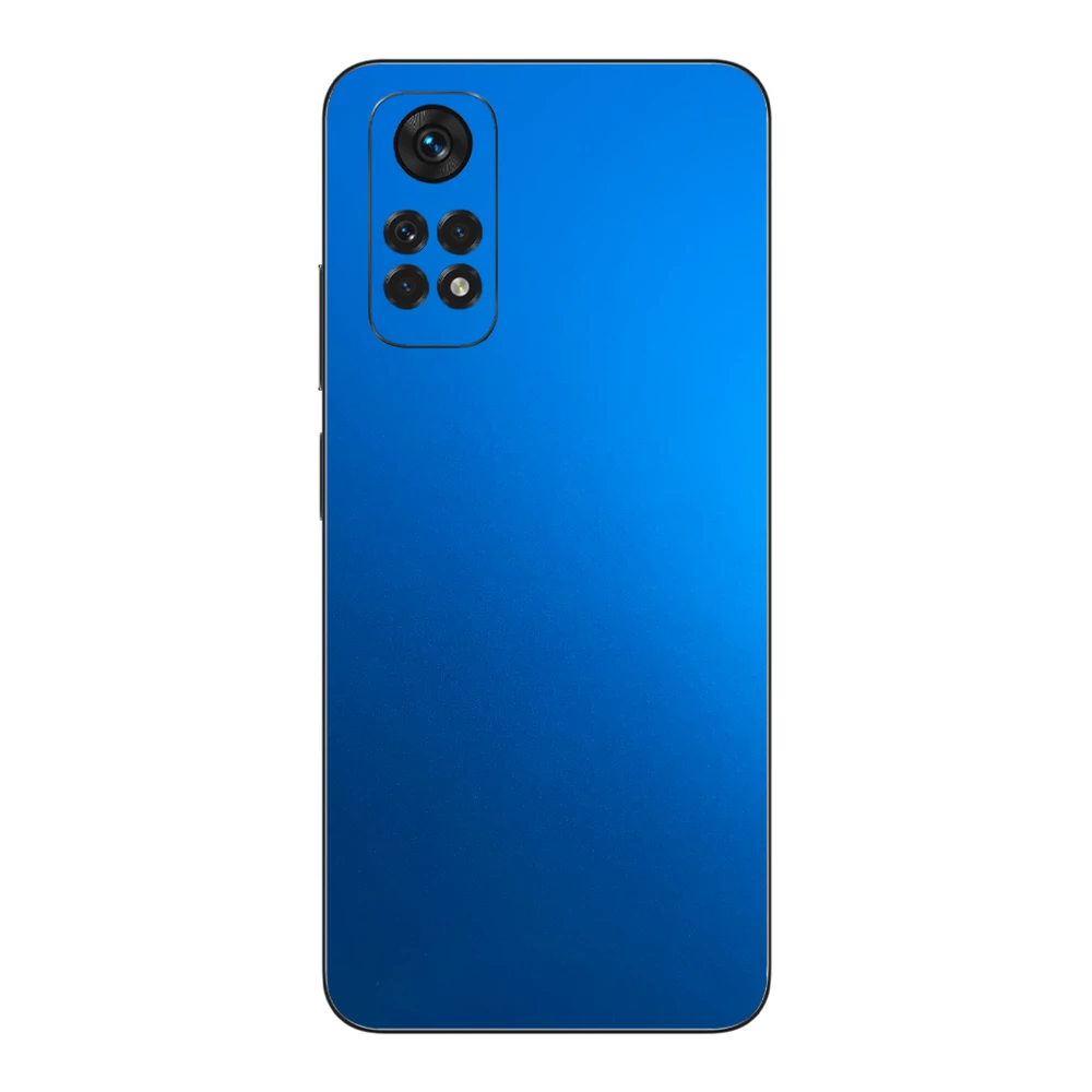 Xiaomi Redmi Note 11 - Matt króm világoskék hátlap fólia