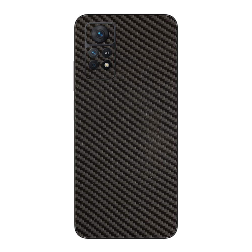 Xiaomi Redmi Note 11 Pro 5G - 3D fekete karbon hátlap fólia