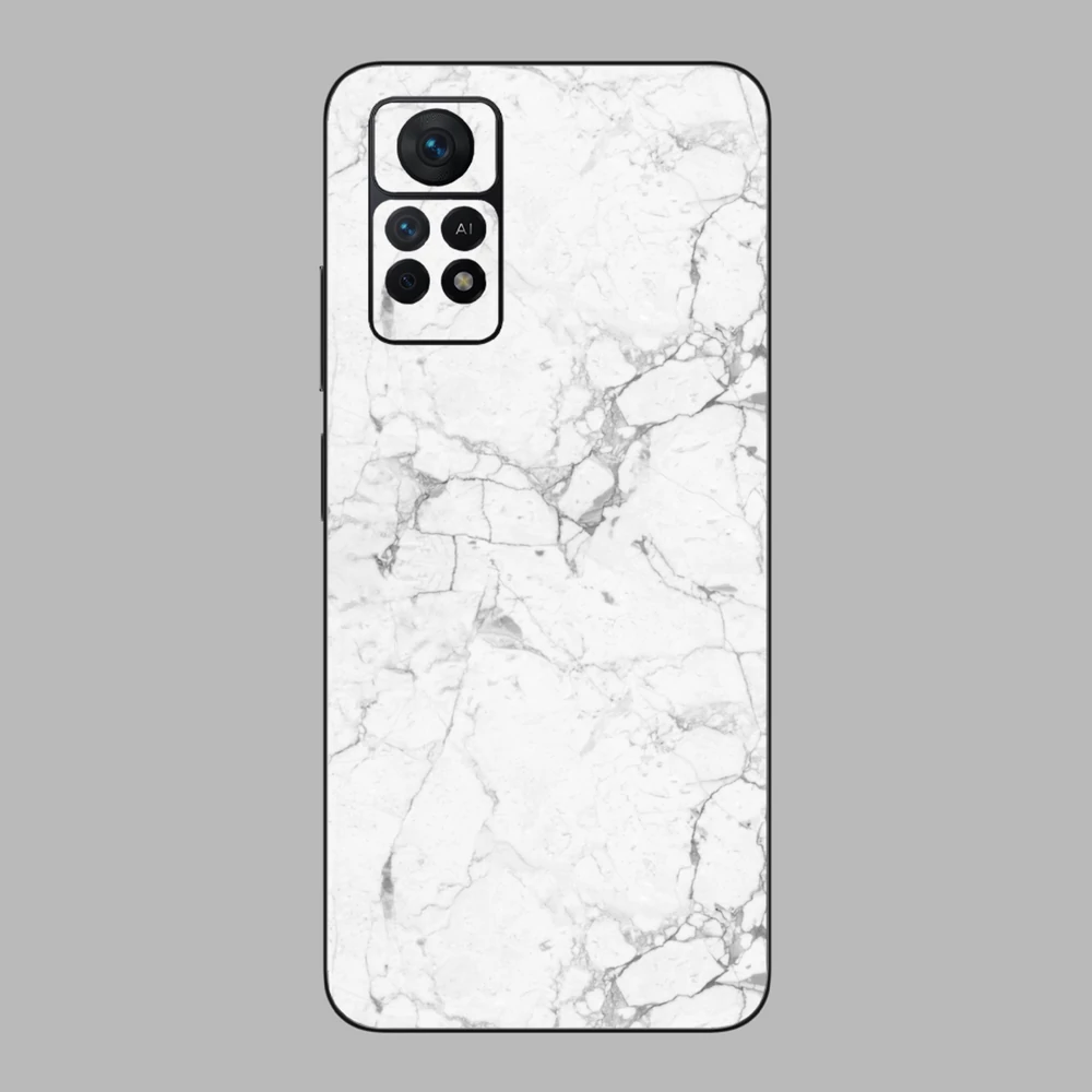 Xiaomi Redmi Note 11 Pro 5G - Fehér márvány mintás hátlap fólia