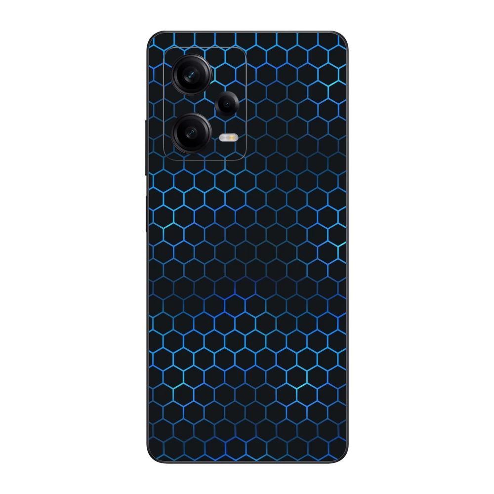 Xiaomi Redmi Note 12 Pro 5G - Kék méhsejt hátlap fólia