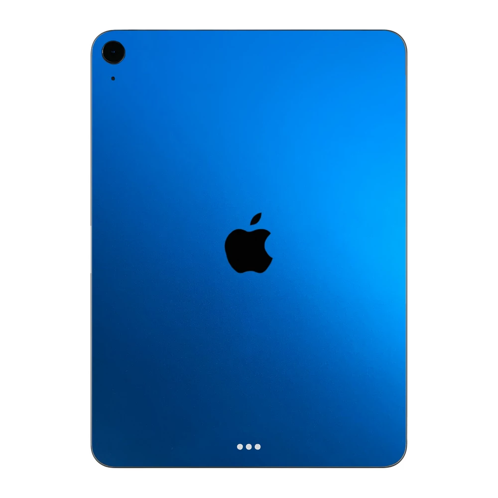 iPad Air 5 - Matt króm világoskék hátlap fólia